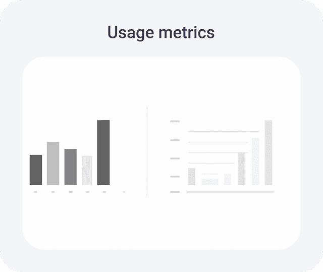 Usage metrics